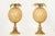 A striking pair of sculptural decorative ostrich eggs attributed to the French artist François Dupuy. Each ostrich egg is...