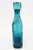 1960s Large Italian Blue Relief Glass Carafe by Empoli, Italy, 1960s For Sale - Image 5 of 8