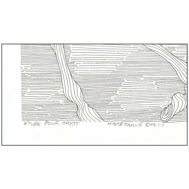 Op Art Etudy Pour Tryst, Guillaume Azoulay For Sale - Image 3 of 5