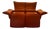 DS 145 2-Seater Sofa in Red Leather from de Sede, 1990s For Sale