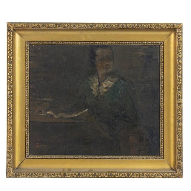Abel Salazar, Dr. Adelaide Estrada, 20th Century, Oil Painting For Sale - Image 6 of 6