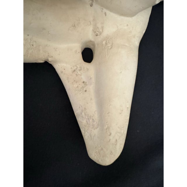 1990s Jaru Thinking Man Plaster Sculpture For Sale - Image 11 of 12
