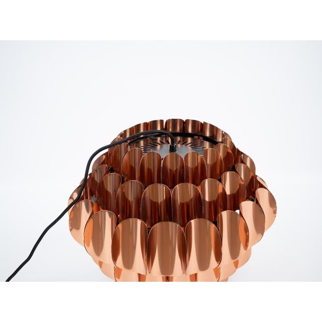 Metal Swedish Pendant Lamp by Thorsten Orrling for Hans-Agne Jakobsson Ab Markaryd, 1960s For Sale - Image 7 of 18