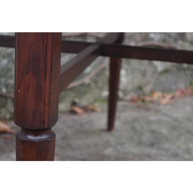 Wood Wooden Table, 1950s For Sale - Image 7 of 13