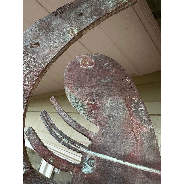 Mid-Century Modern Paolo Soleri Signed Cosanti Bronze Bell Large Monumental Vintage Piece For Sale - Image 3 of 8
