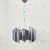 Folded Chromed Chandelier, 1970s For Sale - Image 3 of 9