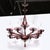 Modernist Hand-Blown Classical Amethyst Murano Glass Chandelier by Lorin Marsh For Sale - Image 14 of 18