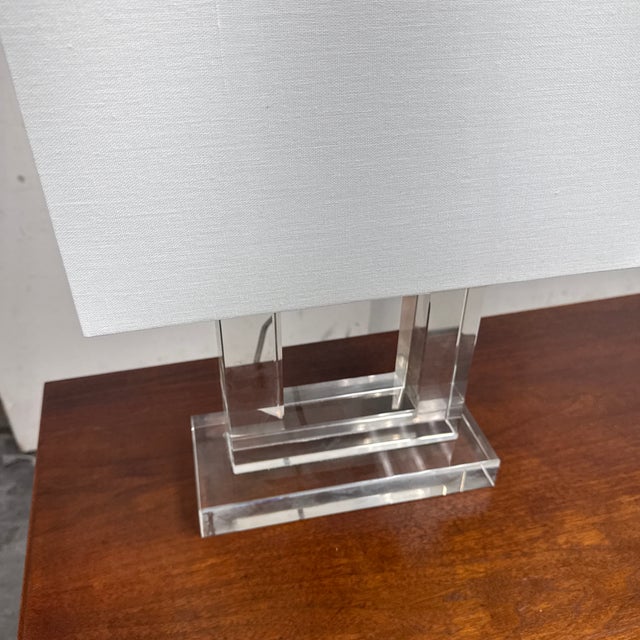 Safavieh Town Square Crystal Table Lamp For Sale - Image 10 of 12