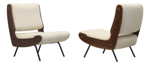 836 Lounge Chairs by Gianfranco Frattini for Cassina, 1959, Set of 2