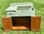 Mid 20th Century Restored Mid-Century Country Style Sage Green Dry Sink For Sale - Image 5 of 13