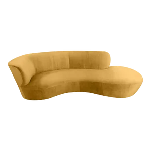 1980s Mid Century Modern Style Chaise Lounge