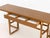 McGuire Lyda Levi X McGuire Company Gate Leg Console Table For Sale - Image 4 of 11