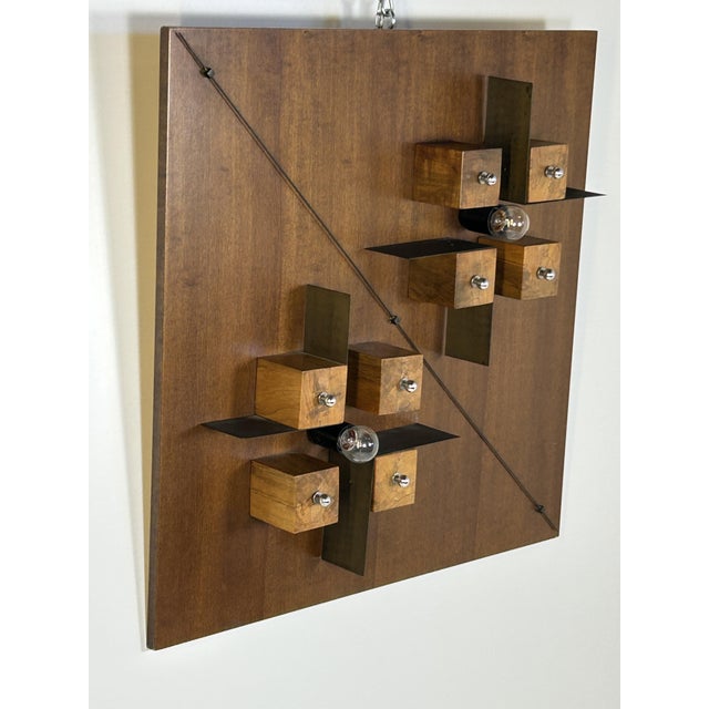 Large Arabesque Light Panel from Hit Proposal, 1970s For Sale - Image 3 of 18