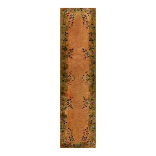 1920s Chinese Art Deco Carpet ( 2'10" X 11'4" - 86 X 345 ) For Sale