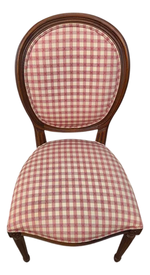 1990s Ethan Allen French Country Josepine Side Accent Chair Ita Italian Louis XV