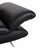 Animal Skin Black Leather Rossini Sofa with Manual Function from Koinor For Sale - Image 7 of 15