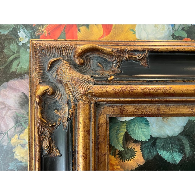 Spanish Baroque Gold and Black Frame, Fits Art 16x20 For Sale - Image 13 of 16
