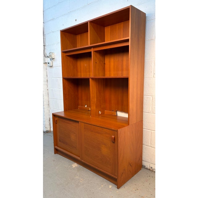 Domino Late 20th Century Danish Teak Stackable Bookcase by Domino Møbler For Sale - Image 4 of 17