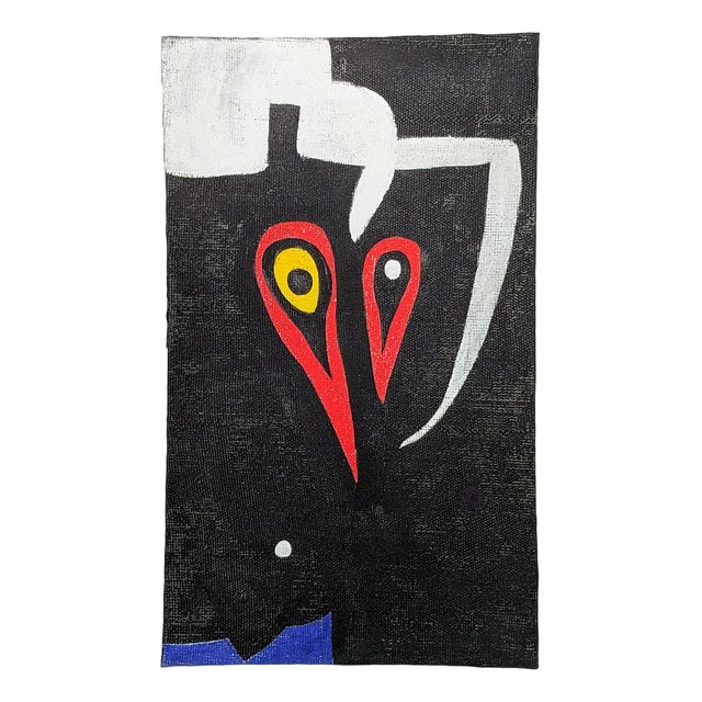 Joan Miro, Head, Bird, Lithograph, 1974 For Sale