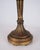 Table Lamp in Gilded Wood with Carvings and Red Lampshade, 1940 For Sale - Image 4 of 10