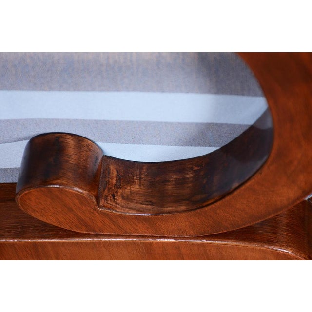 Biedermeier Lounge Chairs in Oak, Spruce and Walnut, Austria, 1830s, Set of 2 For Sale - Image 14 of 16