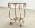 Rene Drouet Style Gilded Iron Granite Top Center Table For Sale - Image 13 of 15