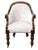 19th Century English Regency Rosewood Tub Library Armchair For Sale - Image 14 of 15