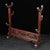 Huali Rosewood Carved Display Stand for Sword or Scroll For Sale In Los Angeles - Image 6 of 10