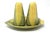 Vintage Corn Cob Salt and Pepper Shaker Set With Plate - Set of 3 For Sale In Tampa - Image 6 of 11