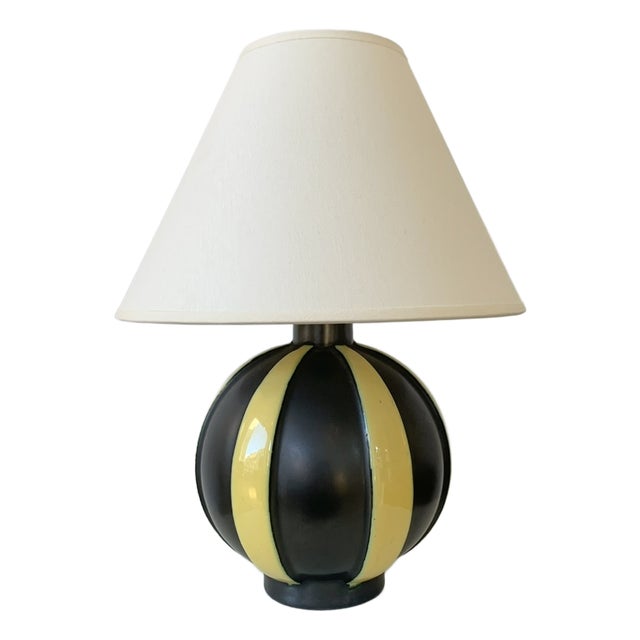 Decorative Ceramic Table Lamp, 1950 For Sale