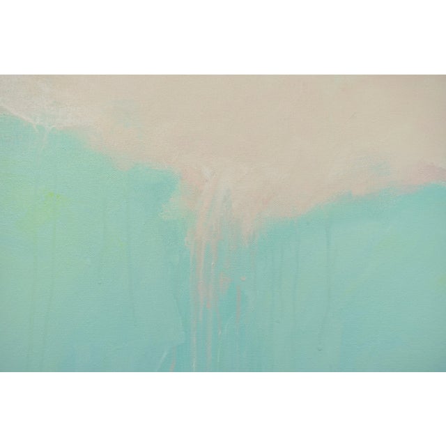 Floating Kiss, by Stephen Remick. Large Contemporary Acrylic Abstract Painting. For Sale In Providence - Image 6 of 11