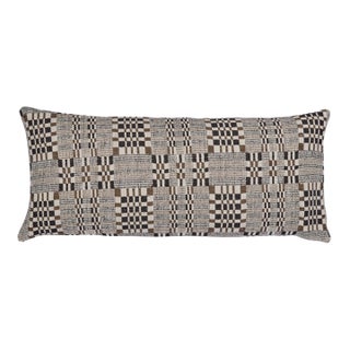 Schumacher Brimfield 24" Lumbar Pillow In Cinder For Sale