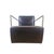 Leather and Chrome ABC Model Reclining Lounge Chair with Ottoman by Antonio Citterio for Flexform, 1980s, Set of 2 For Sale - Image 4 of 11