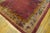 1920s Purple Floral Vase Antique Chinese Art Deco Carpet 9' X 11' 6" Knotted Wool Rug For Sale - Image 9 of 9