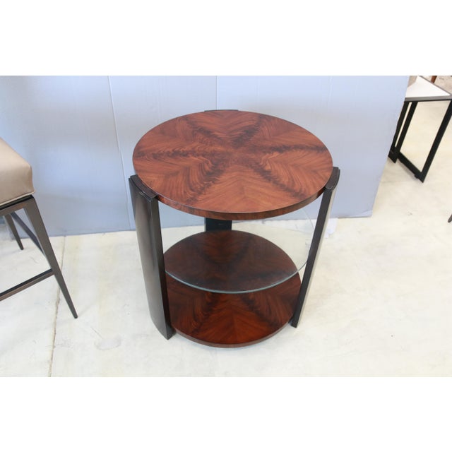 Wood Reflection End Table For Sale - Image 7 of 8