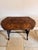 Quality antique Victorian burr walnut occasional table, having a quality antique Victorian occasional table with a burr...