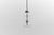 Silver Vintage German Space Age Glass Pendant Lamp, 1960s For Sale - Image 8 of 8