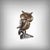 Lohé, The Owl, 1980s, Bronze For Sale - Image 14 of 14
