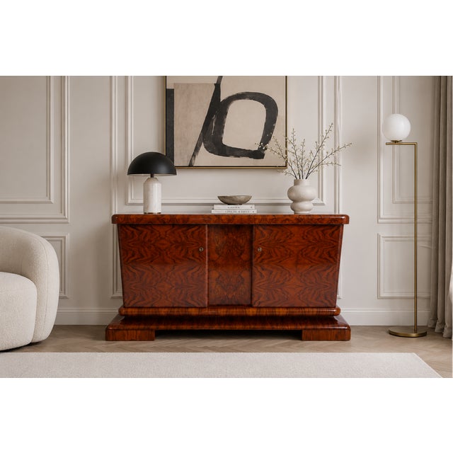 Art Deco Chest of Drawers, Poland, 1930 For Sale - Image 3 of 17
