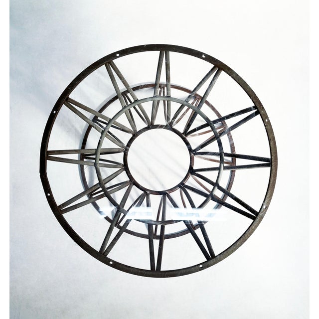 Arthur Umanoff Vintage Dining Table Base by Max Stout for Blacksmith Shop For Sale - Image 4 of 5