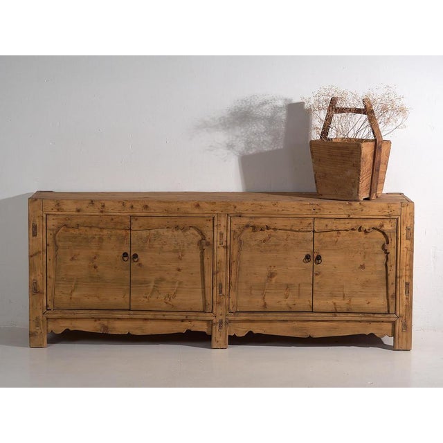 Antique oriental sideboard (c.1900) Dimensions: Width: 219 cm Depth: 46 cm Height: 86 cm Style: Qing Materials and...