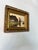 A charming vintage countryside landscape oil painting on masonite by listed American artist George Elmer Browne...