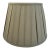 Green Box Pleat Lamp Shade For Sale