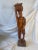 Vintage 1934 Tall Standing Wood Figure For Sale - Image 10 of 10