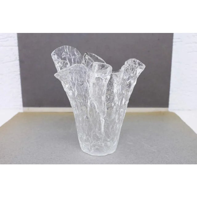 Scandinavian Glass Vase, 1970s For Sale - Image 12 of 13