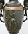 Bronze Vintage Mixed Metal French Style Urn W/Cranes and Figures For Sale - Image 8 of 10