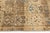 Vintage Hand-Knot Wool Grid Motif Area Rug in Earthy Tones & Slate Blue Accents For Sale - Image 4 of 9