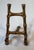 Metal Vintage Faux Bamboo Gold Metal Petite Table Easel For Sale - Image 7 of 8