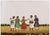 Indian Company School, Nautch Dancing Girl & Musicians, 1800s, Gouache on Paper For Sale - Image 6 of 9
