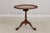 English Vintage Revolving Mahogany Pie Crust Tilt Top Table For Sale - Image 4 of 18